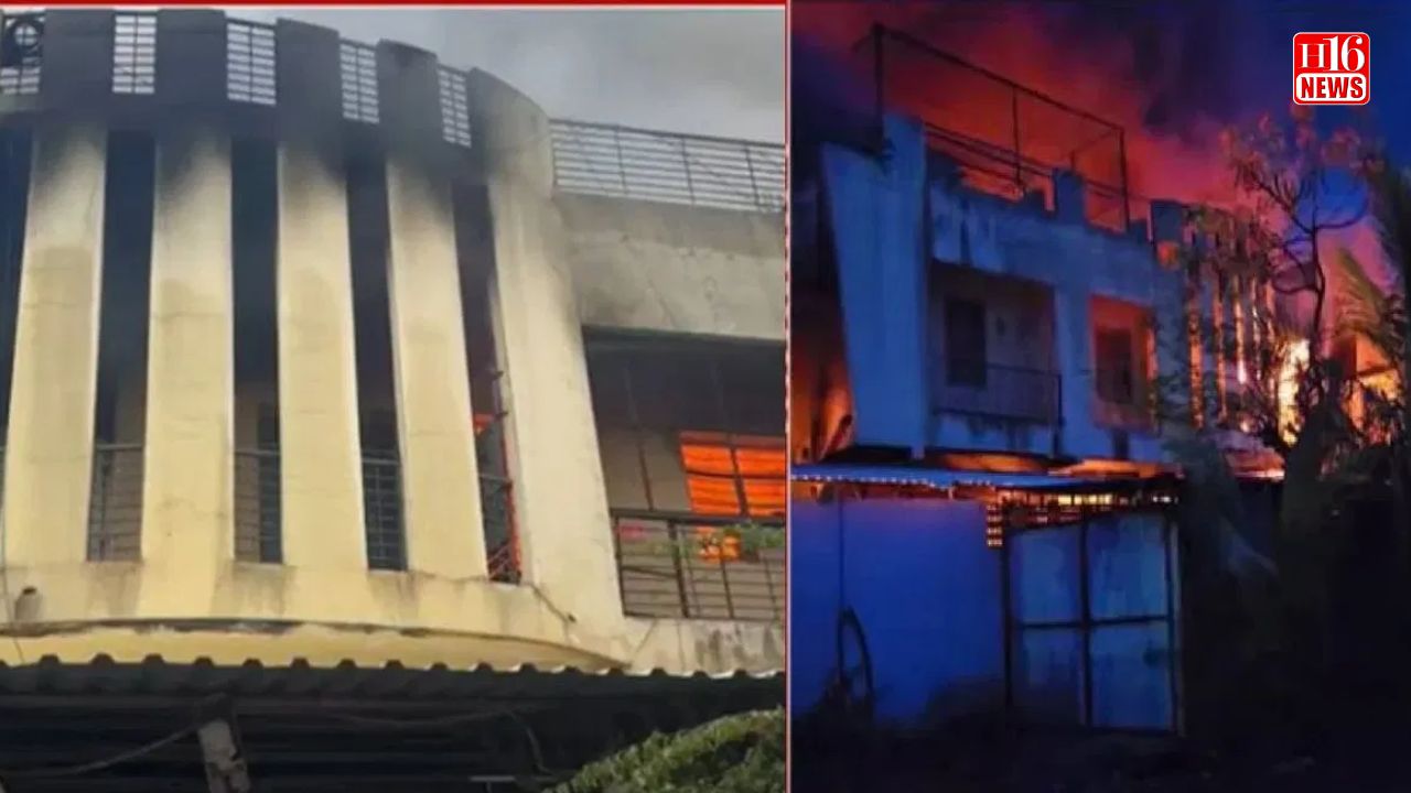fire breaks out at towel factory in Maharashtra’s Solapur